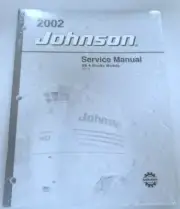 2002 Johnson Bombardier SN 4 Stroke Models 9.9/15 HP Service Manual P/N 5005470