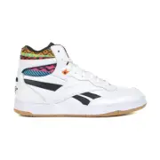Reebok Men's Royal BB 4000 II Mid White/Black/Multi Sneakers 100075206