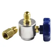 Self Sealing R134A Can Tap Valve Dispenser F A/C Charging Hose AD01 Convertor *1