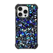 iPhone 16 Pro Ultra Impact Case MagSafe Compatible Deep Blue Crystal