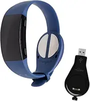 Reliefband Premier Anti-Nausea Wristband | FDA Cleared Nausea & Vomiting Relief for Motion Sickness (Car, Air, Train, Sea), Migraine & Morning Sickness | Drug-Free (Blue+USB Charger)