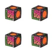 4PK Schylling Nee Doh Stress Ball Kids Squeeze Squish Play Toy 6cm Asst. 3y+