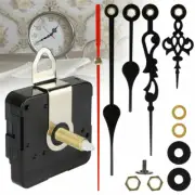 Replacement Quartz Clock Mechanism, Multiple Movement / Hands DIY Repair Kit ~