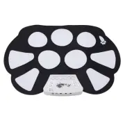 Roll Up Drum Kit 9 Pads Portable Electronic Drumsets Drums Practice Pad For HR6