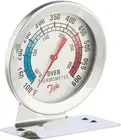 Stainless Steel Oven Thermometer with Celsius and Fahrenheit Colour Coded Markin