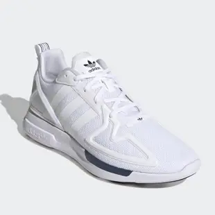 Adidas Originals ZX 2K FLUX 愛迪達 白鞋 潮流 輕量 慢跑鞋 男鞋 #FW0470