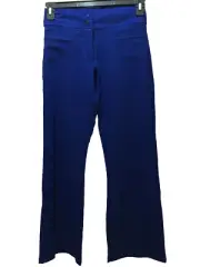 BNWT Girls Sz 16 Royal Blue Stretch Bootleg LW Reid School Uniform Long Pants