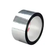 3M Silver Polyester Film Tape 850, 3 in x 72 yd, 1.9 mil - 12 Roll Case