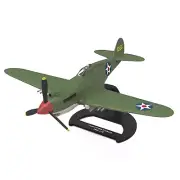 1/72 WWII P- 40B WARHAWK FIGHTER Plane Aircraft Aviation Model W/Display Stand