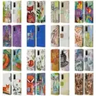 OFFICIAL WYANNE ANIMALS LEATHER BOOK CASE FOR SAMSUNG PHONES 1