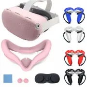 VR Controller Face Covers Elite Case Eye mask For Oculus Quest 2 Accessories Set