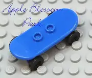 NEW Lego City Minifig BLUE SKATEBOARD -Boy/Girl Minifigure Skate Board Toy