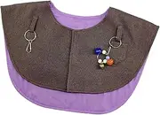 Generic Parrot Anti Scratch Shoulder Protector, Shawl, Bird Diaper for Small Medium Parakeets, Purple