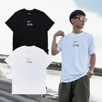 在飛比找蝦皮商城優惠-NIKE NSW SWOOSH TEE 黑色 白色 小勾 小