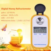 DR301 Digital Honey Refractometer 4 in 1 Brix/Water/Be'/Refractive Index New