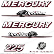 Fits Mercury 225hp Optimax Outboard Engine Decal Kit 2007 - 2008 Decals in Stock
