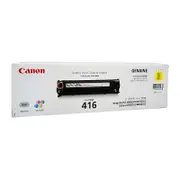 Canon CART416 Yellow Toner