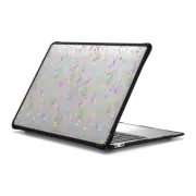 MacBook Air 13-inch (M1 / Intel) Impact Case Pink floral meadow pattern on transparent background