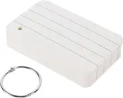 COHEALI Create Your Own Cards 25pcs Blank Word Note Cards Ideal for Handwriting Practice Memory Games