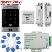 Waterproof RFID Card + Password Door Access Control System + Electric Bolt Lock