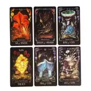 Midnight Magic Mushroom Tarot Cards 78pcs Oracle Cards
