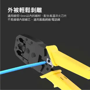 三合一RJ45網路壓線鉗｜4p/6p/8p通用｜多功能網線鉗/壓線鉗/電話壓線鉗/端子鉗/壓著鉗/RJ45/RJ11網線