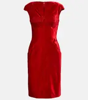 [Tom Ford] Tom Ford Cone-bra dress UK 14 red