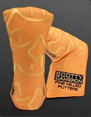 NEW Scotty Cameron 2025 Club Member Orange Scotty Dog Putter Blade Headcover