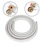 Mini Split Heat Pump Systems 16 Feet 3/8 Inch - 5/8 Inch Dia Install Kit White
