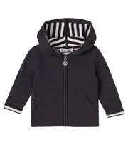 [Bonpoint] Bonpoint Baby Alexandros wool zip-up sweater M 12 black