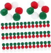Hohopeti 1 High Elastic Plush Ball Fuzzy Ornaments Fluffy Pompom Ball Yarn Pom Poms Christmas Furry Balls Colorful Pom Pom Balls Craft Puff Balls Mini Pom Pom Assorted Pom Poms for Crafts