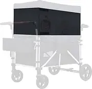 4 Side Breathable Wagon Stroller Sunshade Net Canopy, Adjustable Wagon Attachment Cover Canopy Universal Wagon Accessories for W2 W4 Wagon Stroller Camping Picnic Prevent UV Dust Mosquito, 102″ × 13″