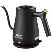 Gooseneck Electric Kettle 1L 1200-Watt 304 Stainless Steel Boiler Heater Boil-Dr