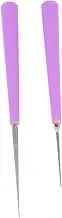 ARTIBETTER 2Pcs Bead Hole Puncher Craft Bead Reamer with Skid Handle for Pearl Beads DIY Jewelry Making Tool for Drilling and Expanding