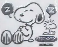 在飛比找Yahoo!奇摩拍賣優惠-車資樂㊣汽車用品【SN110】日本 SNOOPY 史努比 黏