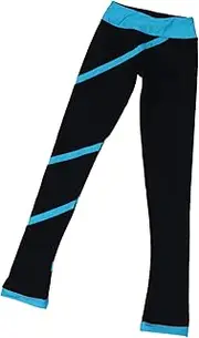 [CHILDWEET] Pants Men Suits Lip Gloss Set Woman Pants Suit Set Ice Pants Ice Skating Pants Lipgloss Sets for Women Nylon Blue Running Bottoms Figure Skating Bottoms Training Suits Pattern Miss