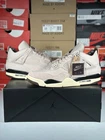 Size 10.5W/9M - Jordan 4 Retro A Ma Maniere Fossil Stone Wmns - Brand New