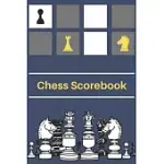 CHESS SCOREBOOK - TRACK YOUR GAMES WITH THIS PORTABLE SCORE SHEET BOOK! (6X9 (A5) WITH 100 PAGES!)