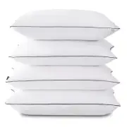 Pillows Queen Size Set of 4 - Bed Pillows for Sleeping Queen (Pack of 4) White