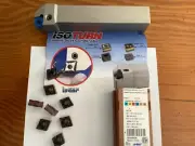 Business & industrial Metal Cutting Tools; ISCAR 1” PCLNR Turn TH + CNMG Inserts