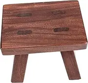 HOLIDYOYO Stool Small Wood Step for Bathing Dancing Footstool Use Sturdy Design for Indoor Outdoor Safe Practical