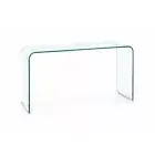 Console Table Theshold Hallway Space-Saving Iris Glass