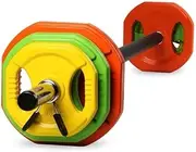 Barbell Bumper 20kg Rubber Colour Plates Set