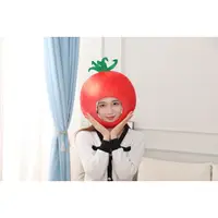 在飛比找蝦皮商城精選優惠-❤️台灣現貨❤️【單一款】番茄造型帽 水果變裝帽 拍照裝飾 