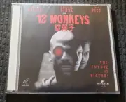 12 Monkeys VCD Brad Pitt Madeleine Stowe Bruce Willis new sealed 中文字幕