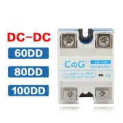 Solid State Relay DC Heat Sink Single Phase Control 60A 80A 100A DD SSR 3-32VDC