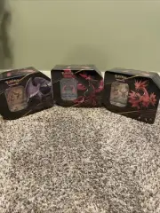 Pokemon TCG Crown Zenith Tin Set of 3 Factory Sealed