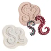Octopus Tentacles Shape Silicone Mold Candy Chocolate Fudge Mold Dessert Mold