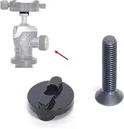 iShoot Tripod Head Clamp Adapter Converter Compatible with & for ARCA-Swiss Fit Clamp Use to Tripod Ball Head of Gitzo 82TQD 82QD, Manfrotto MH490 492 494 496 498, MH054 055 057 Series, MHXPRO Series