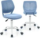 Kids Desk Chair, Adjustable Children Study Chair, Swivel Chair Armless Mesh Task